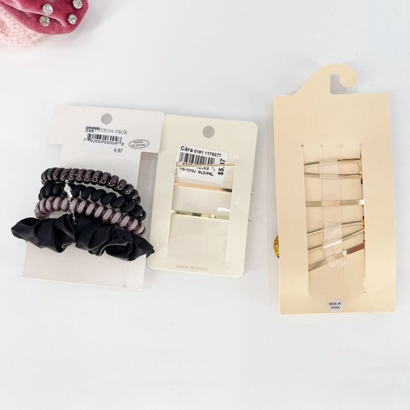 Nordstrom Accessories New Nordstrom Hair Accessories Bundle Headbands Scrunchies Clips Scarf